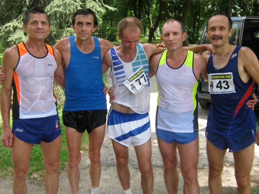 Команда ветеранів-марафонців Дніпропетровської області