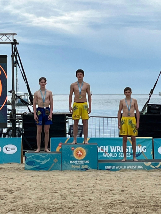 Полтавець Єгор Таран переміг на Чемпіонаті Європи з пляжної боротьби