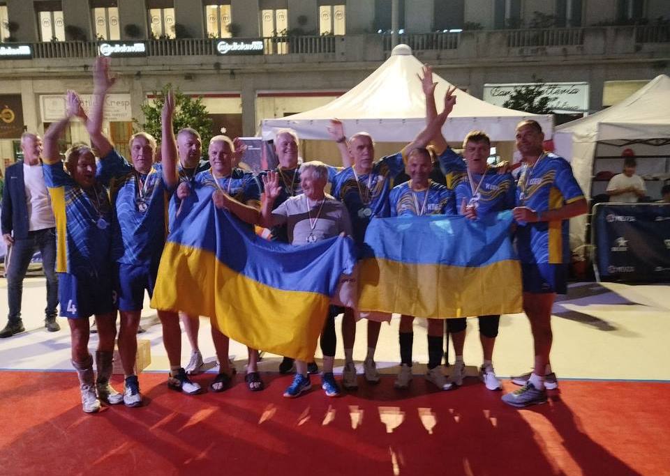 Полтавські волейболісти-ветерани здобули «срібло» міжнародного турніру в Італії