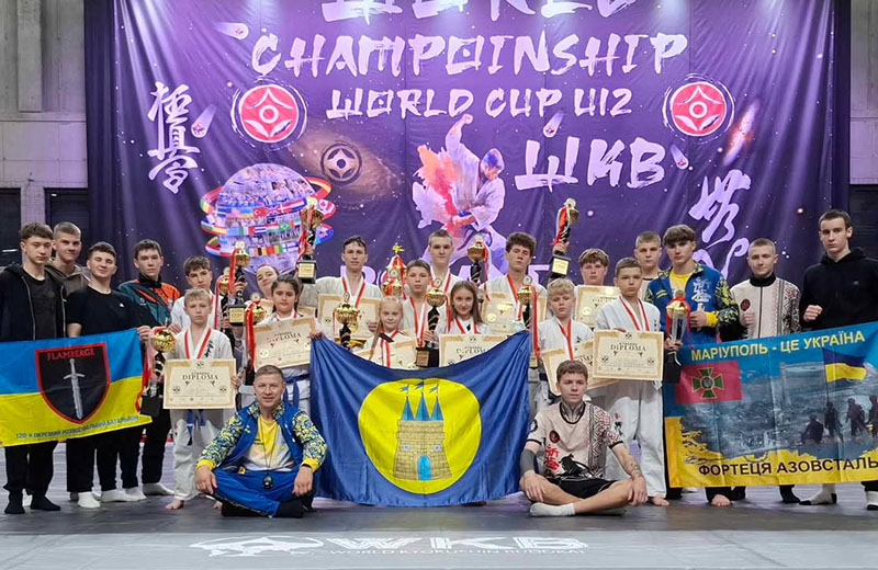 Каратисти з Полтавщини здобули сорок медалей на двох міжнародних турнірах поспіль