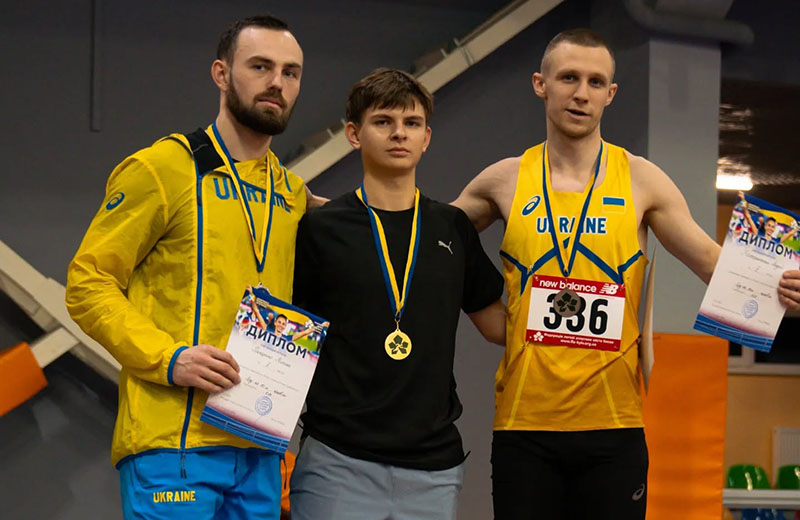 Полтавські легкоатлети здобули дві медалі на відкритому чемпіонаті Києва