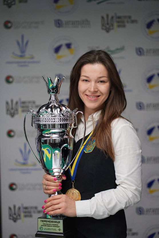 Анастасія Коваленко з Кременчука перемогла на Чемпіонаті України з більярду