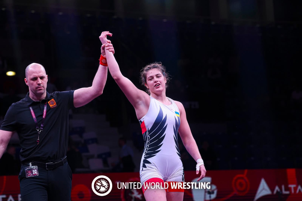 Полтавка Надія Соколовська — чемпіонка Європи з вільної боротьби серед спортсменів до 23 років