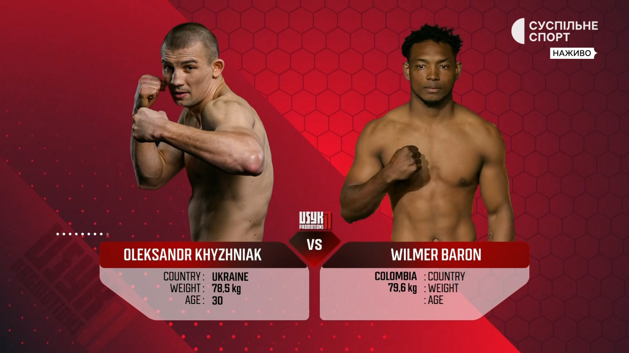 Нокаутував суперника у першому раунді: Олександр Хижняк дебютував у професійному боксі