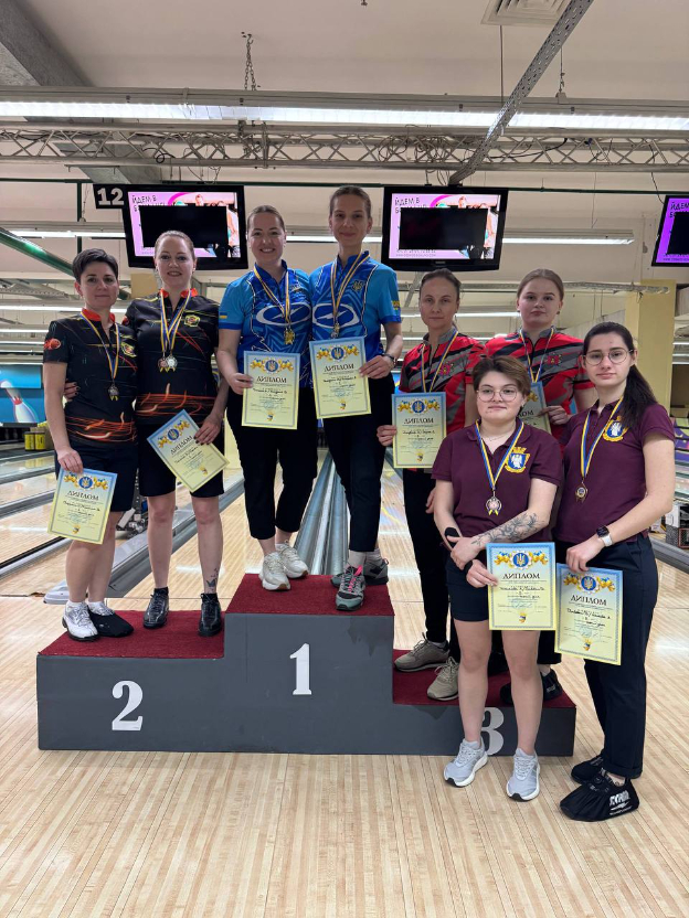 Полтавці здобули дев’ять комплектів нагород на дефлімпійському ЧУ з боулінгу
