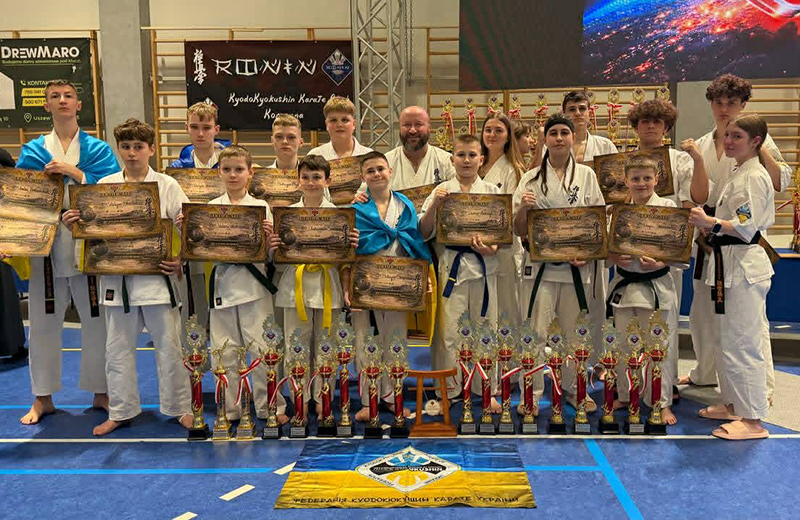 Полтавські спортсмени здобули вісімнадцять медалей на ЧС з Кіокушин карате (IBU)
