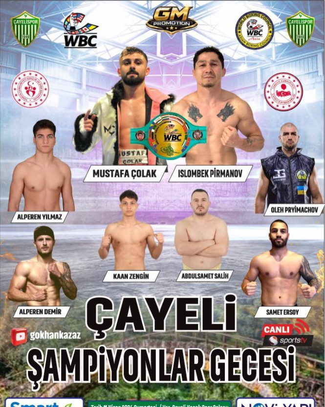 Полтавець Олег Приймачов нокаутував турка на професійному турнірі з боксу