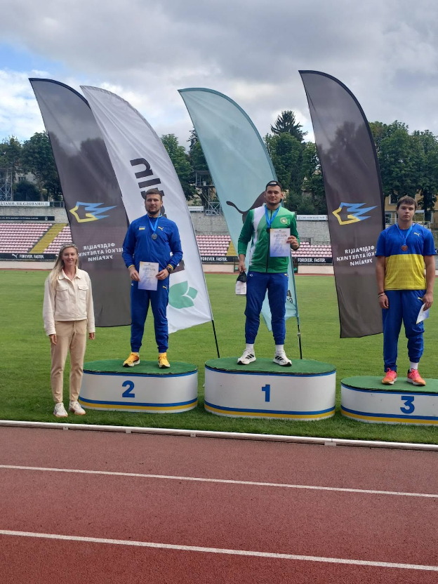 Легкоатлети з Полтавщини здобули шість нагород на ЧУ серед юніорів
