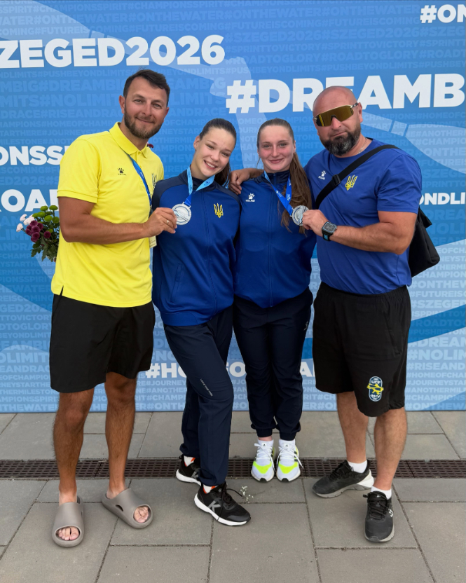 Полтавка Софія Жушман здобула «срібло» на юніорському Чемпіонаті Європи з веслування