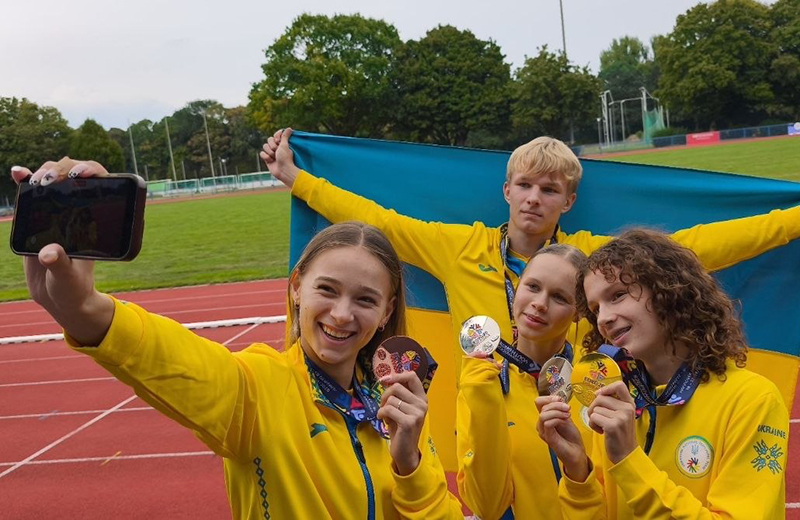 Дефлімпійці здобули десять медалей на І Юнацьких європейських Іграх у Ганновері