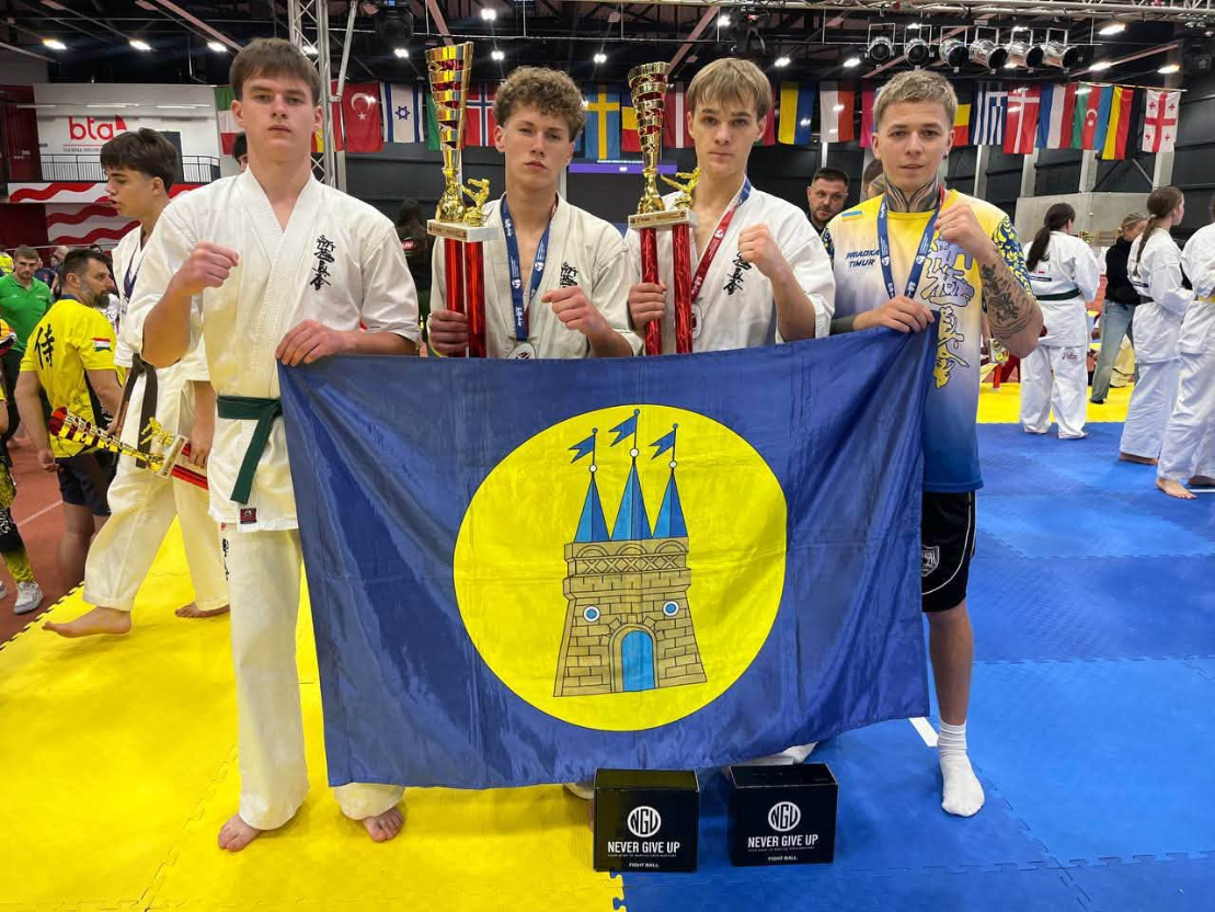 Каратисти з Лохвиці здобули дві медалі на чемпіонат Європи серед кадетів