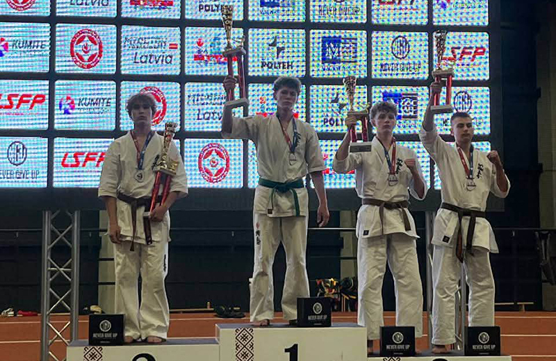 Каратисти з Лохвиці здобули дві медалі на чемпіонат Європи серед кадетів